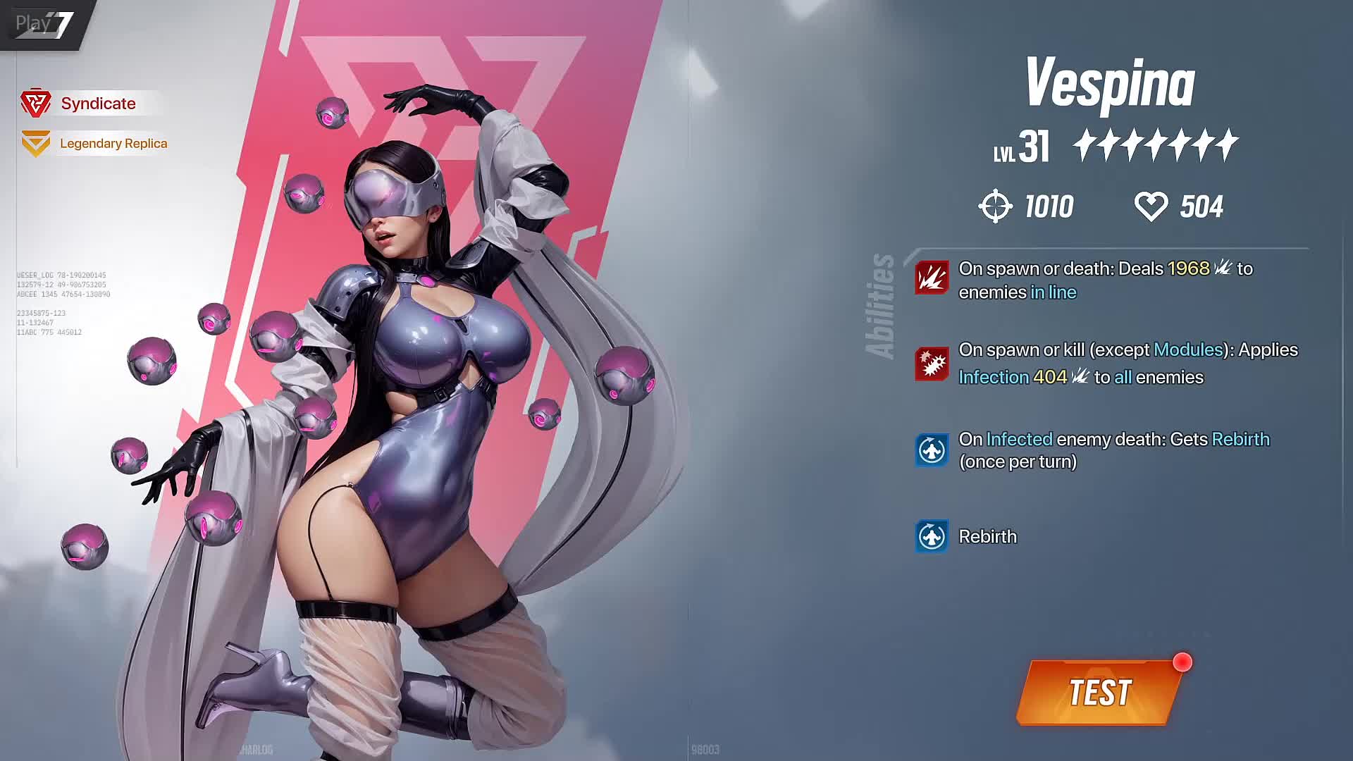 Vespina Test By HxD