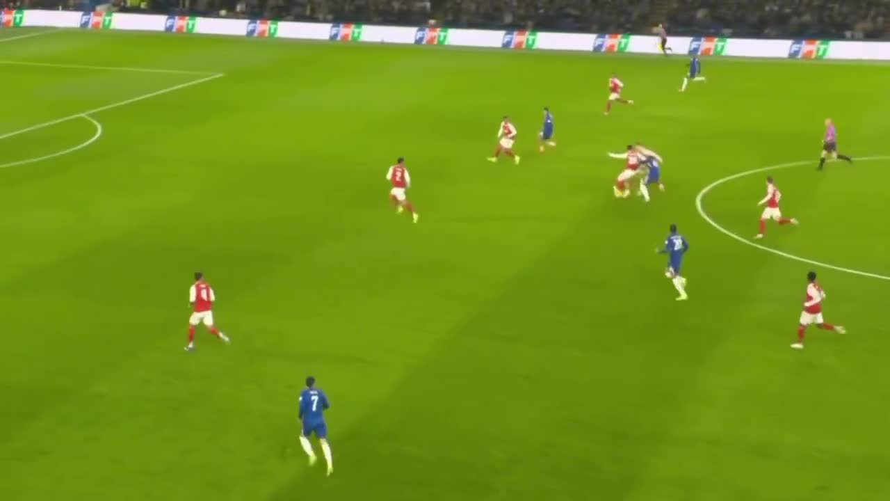 William Saliba vs Chelsea