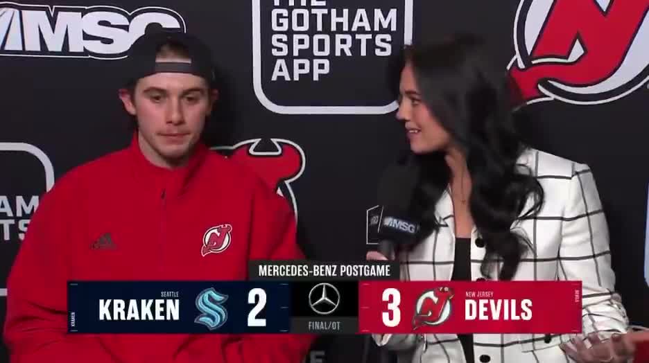 - Jack Hughes MSG post-game interview f...