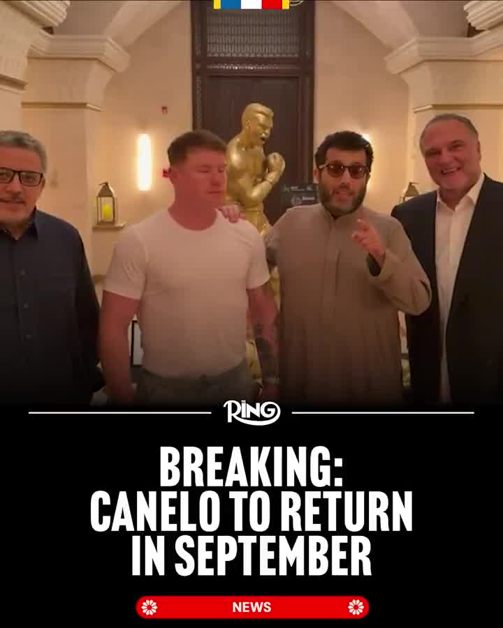 Canelo announces comeback after elbow surgery