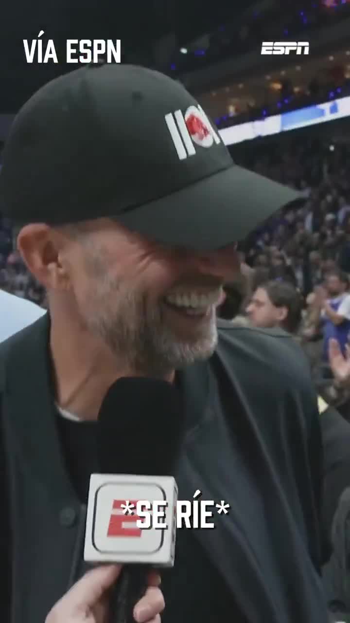 Jurgen Klopp's reaction when Real Madrid...