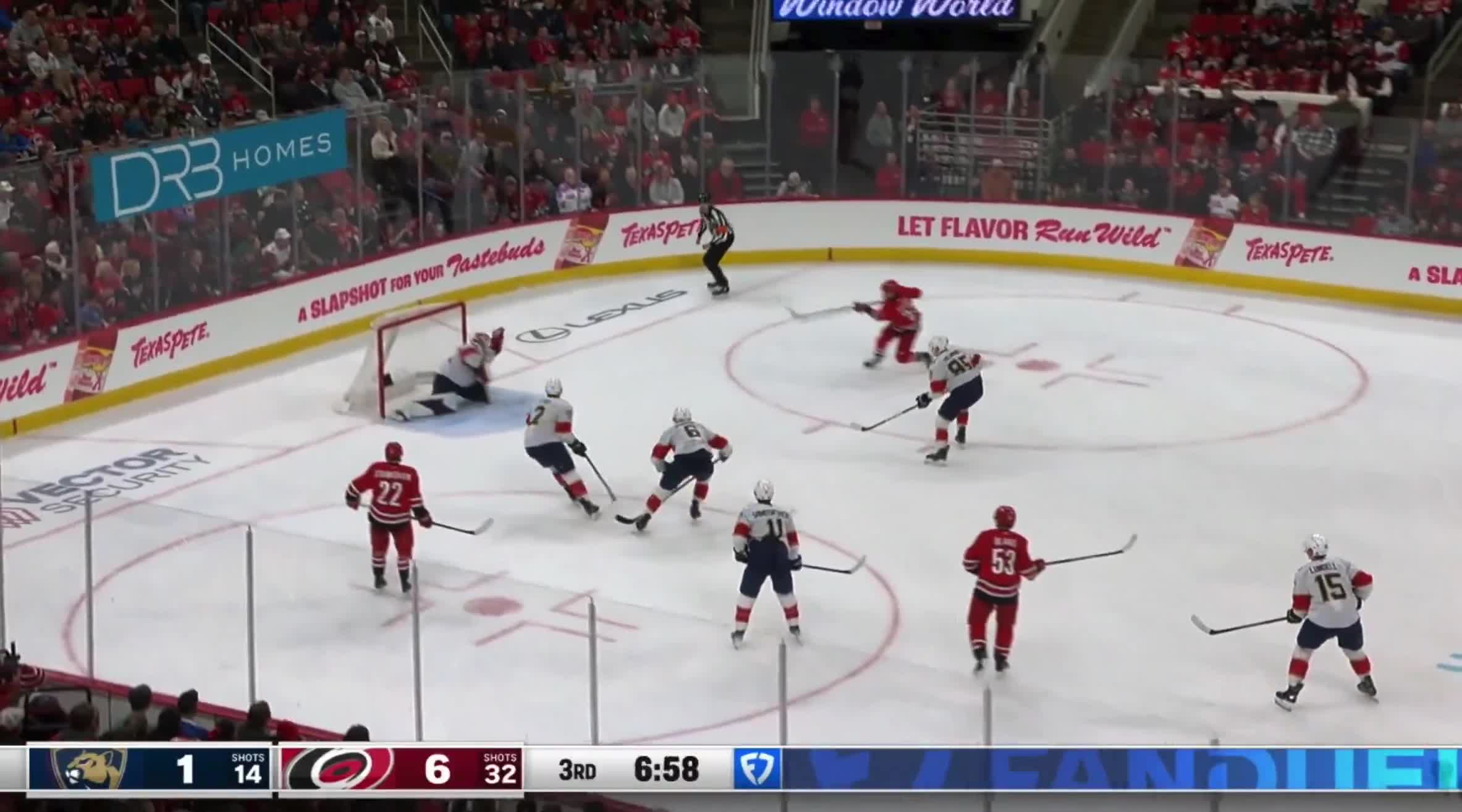 EHLERS COMPLETES THE HAT TRICK, THE CANE...