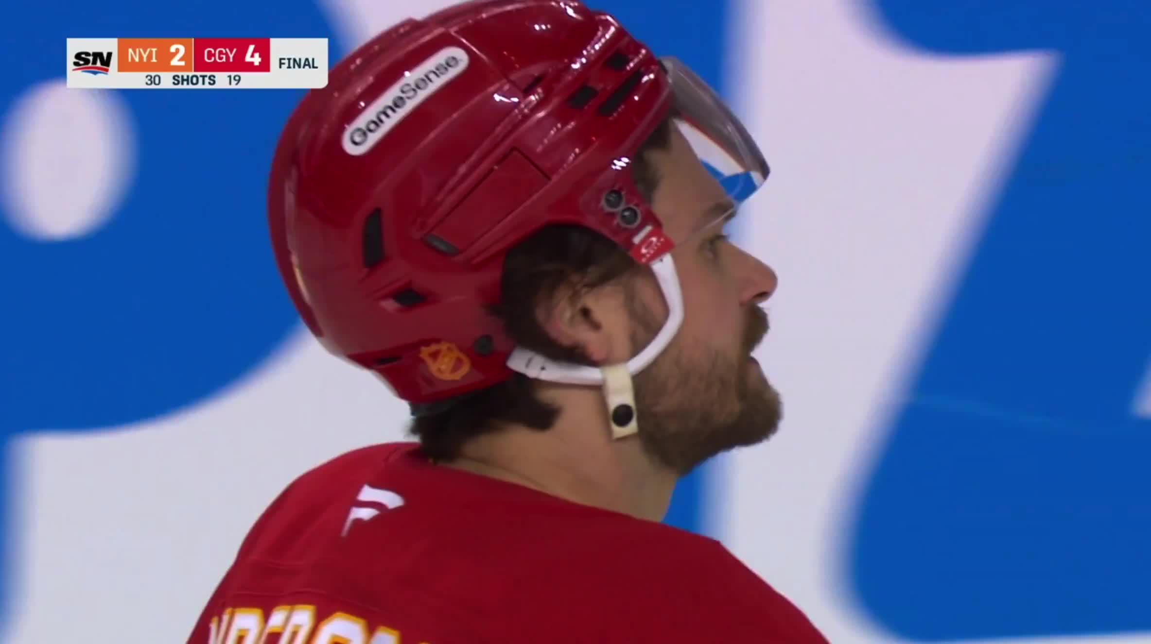 Rasmus Andersson seemed to get emotional...
