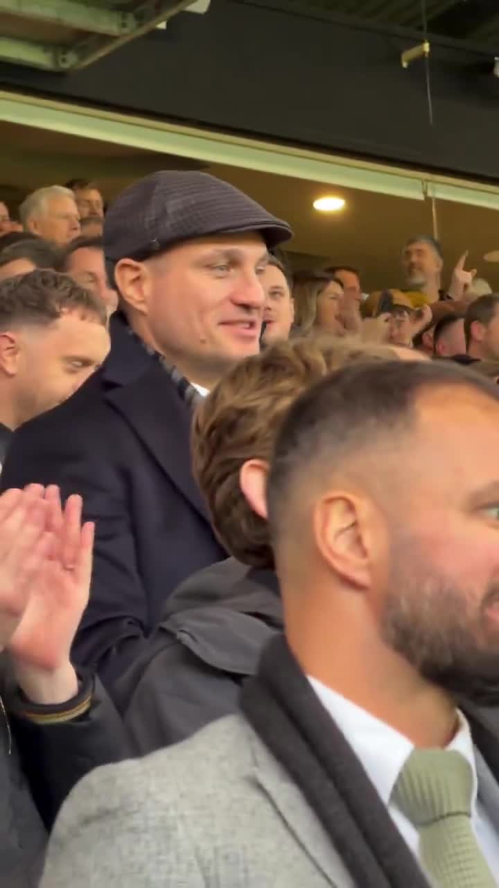 Nemanja Vidić reaction after Dorgu Goal ...