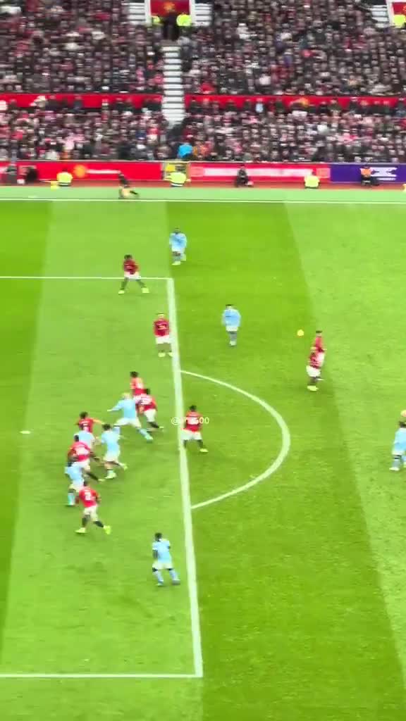 This angle of Mbeumos goal is cinema ma...