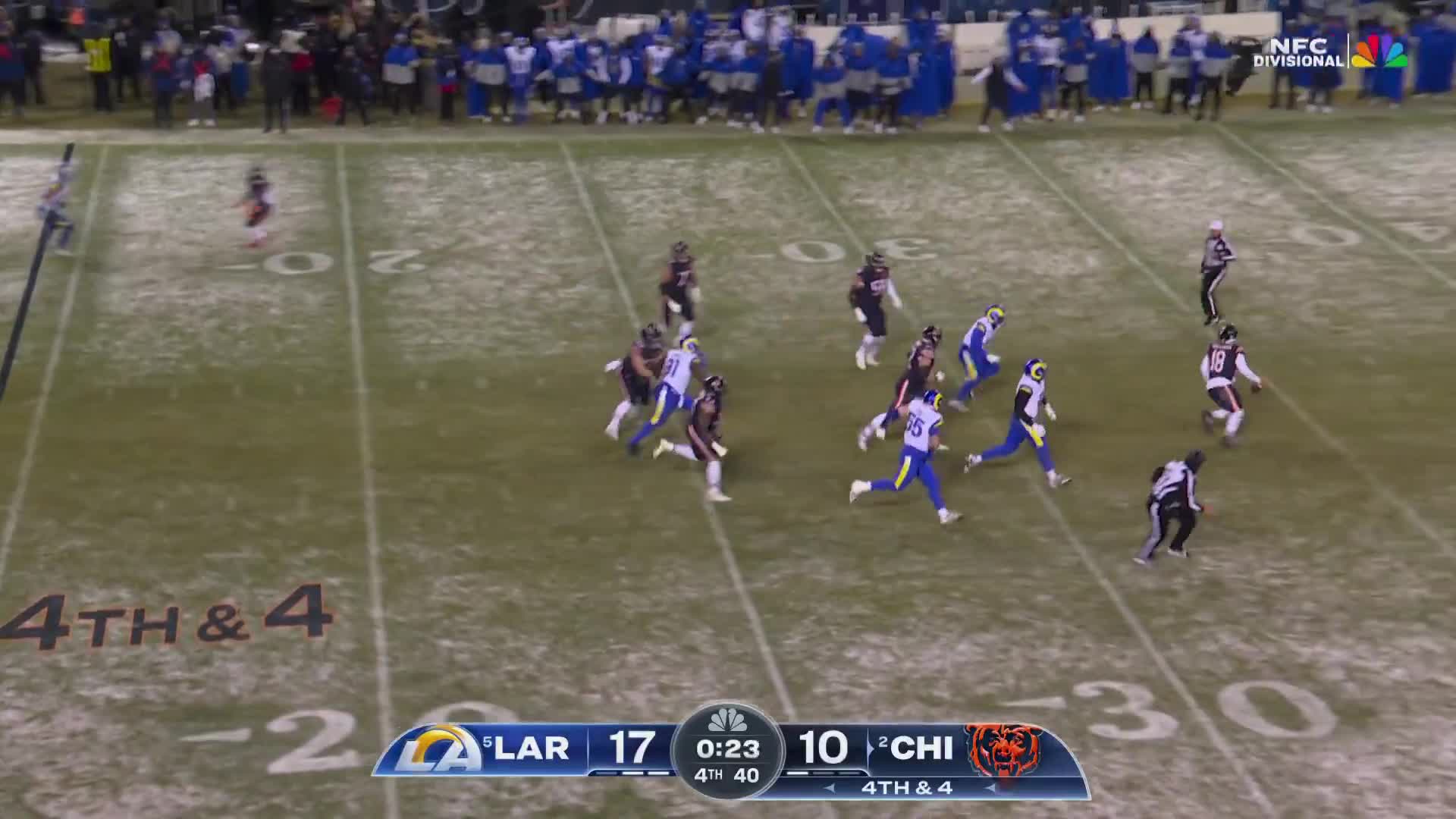 CALEB WILLIAMS WITH THE PLAY OF HIS LIFE...