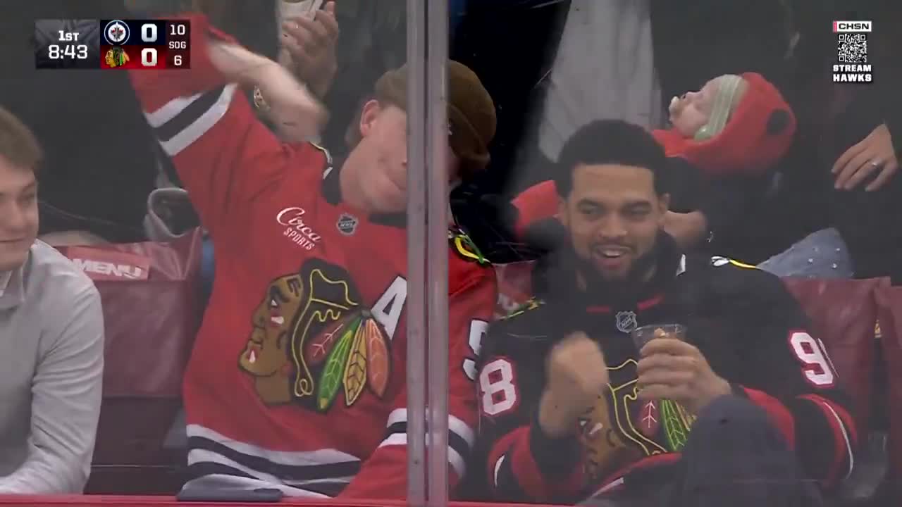 Caleb Williams and PCA at the Blackhawks...