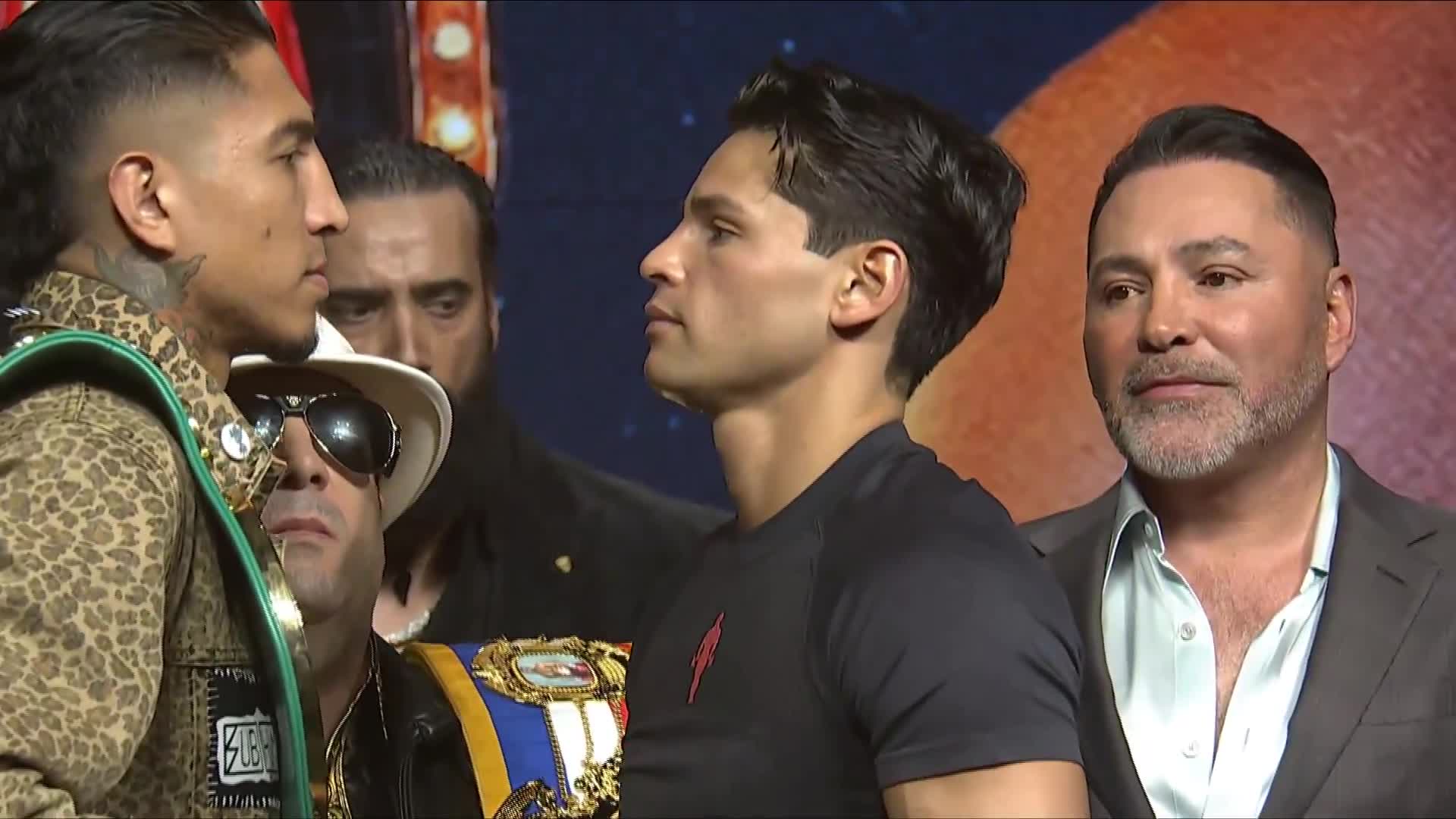 Mario Barrios and Ryan Garcia face off f...