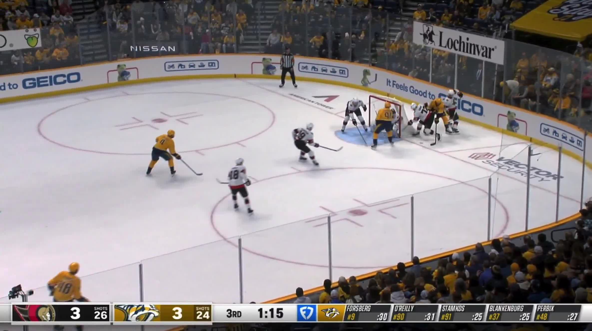 HAT TRICK STEVEN STAMKOS late in the 3rd...