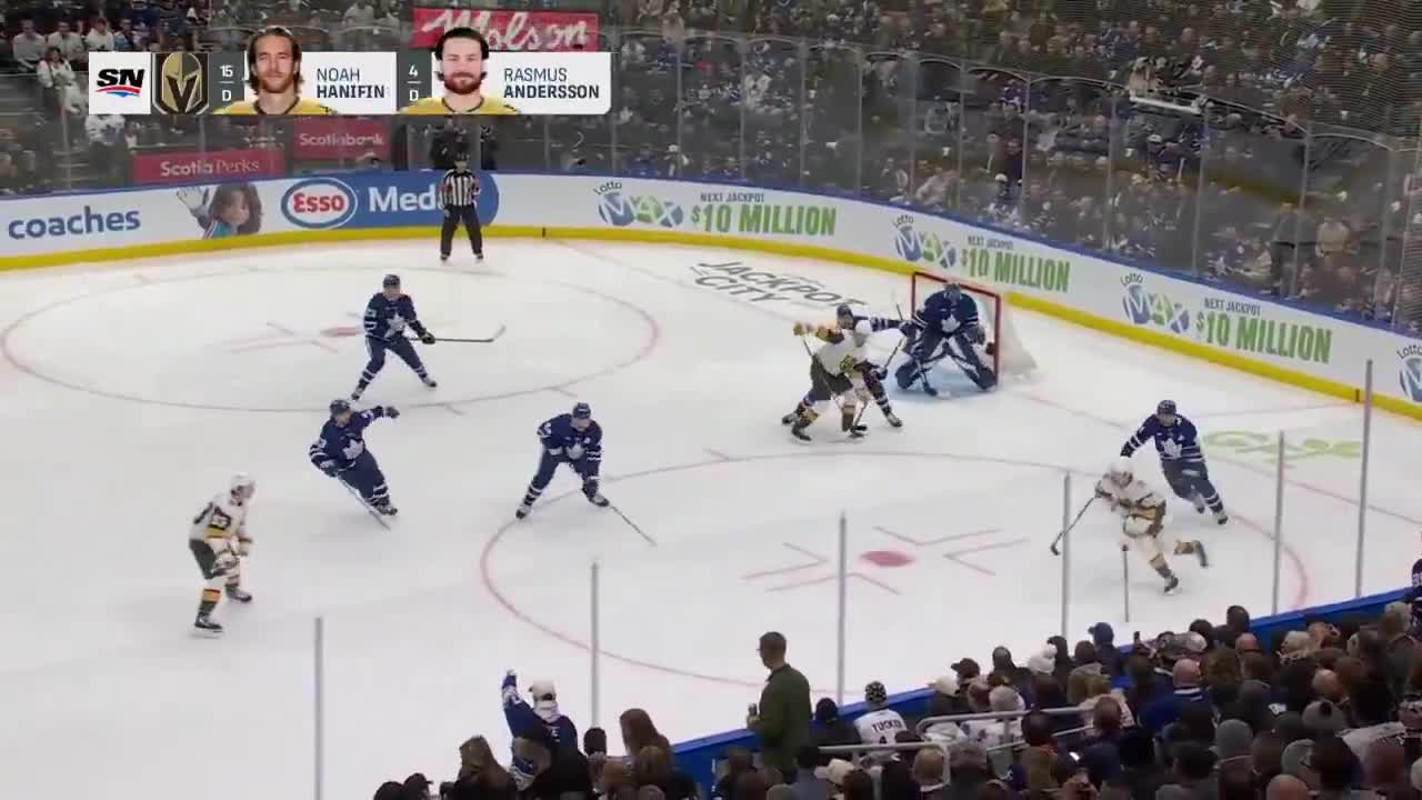The boo's were LOUD for Marner's first p...
