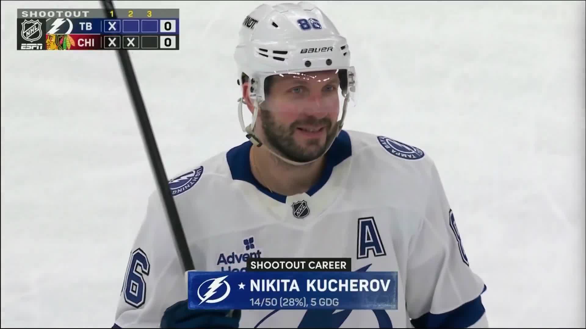 Nikita Kucherov was LOVING the boos from...