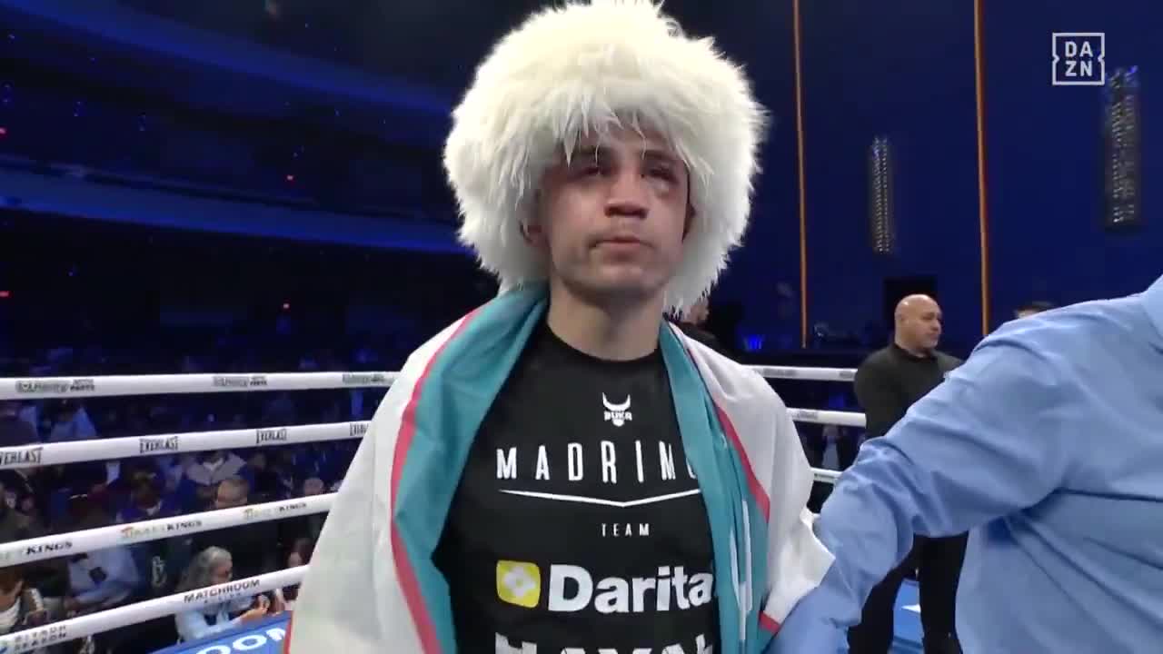 Israil -THE DREAM- Madrimov gets the win...