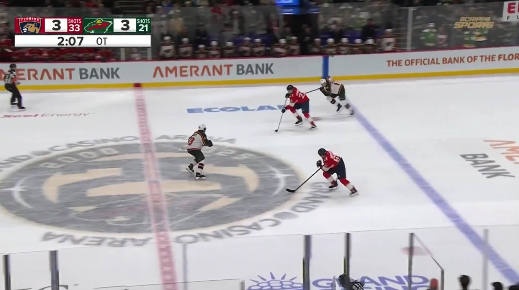 BRAD MARCHAND WINS IT FOR THE PANTHERS I...
