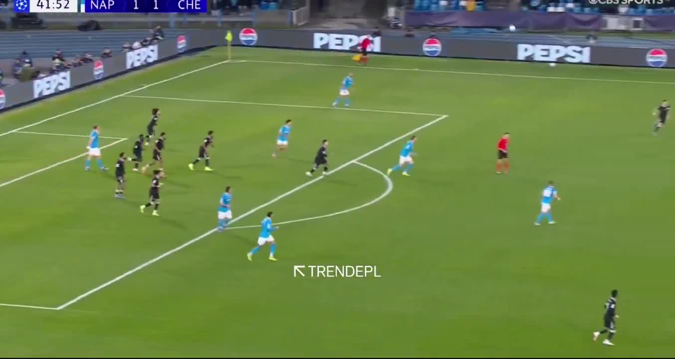 NAPOLI SECOND GOAL VS CHELSEA 