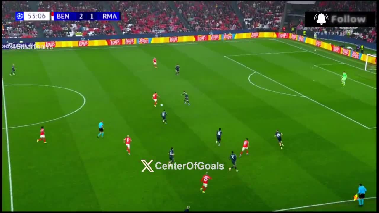 Andreas Schjelderup Benfica 3-1 Real M...