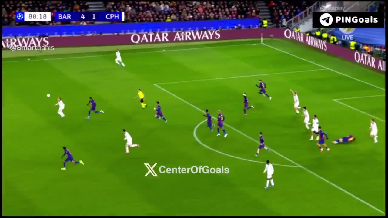 Gabriel Pereira Barcelona 4-2 Københav...