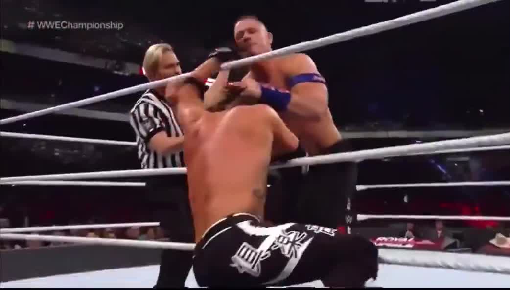 9 years ago today, John Cena defeated A...