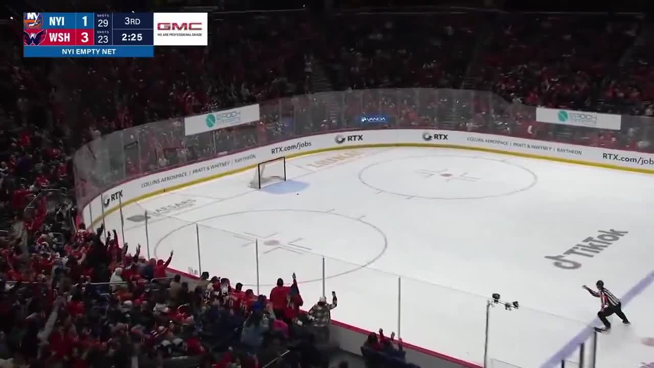 John Carlson with the FULL length empty ...