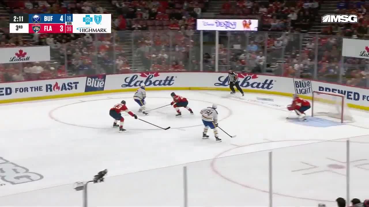 Sabres continue to ROLLLLL with a 5-3 wi...