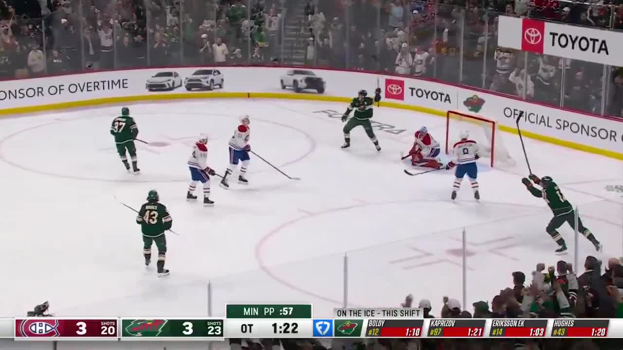KIRILL THE THRILL WINS IT IN OT FOR THE ...
