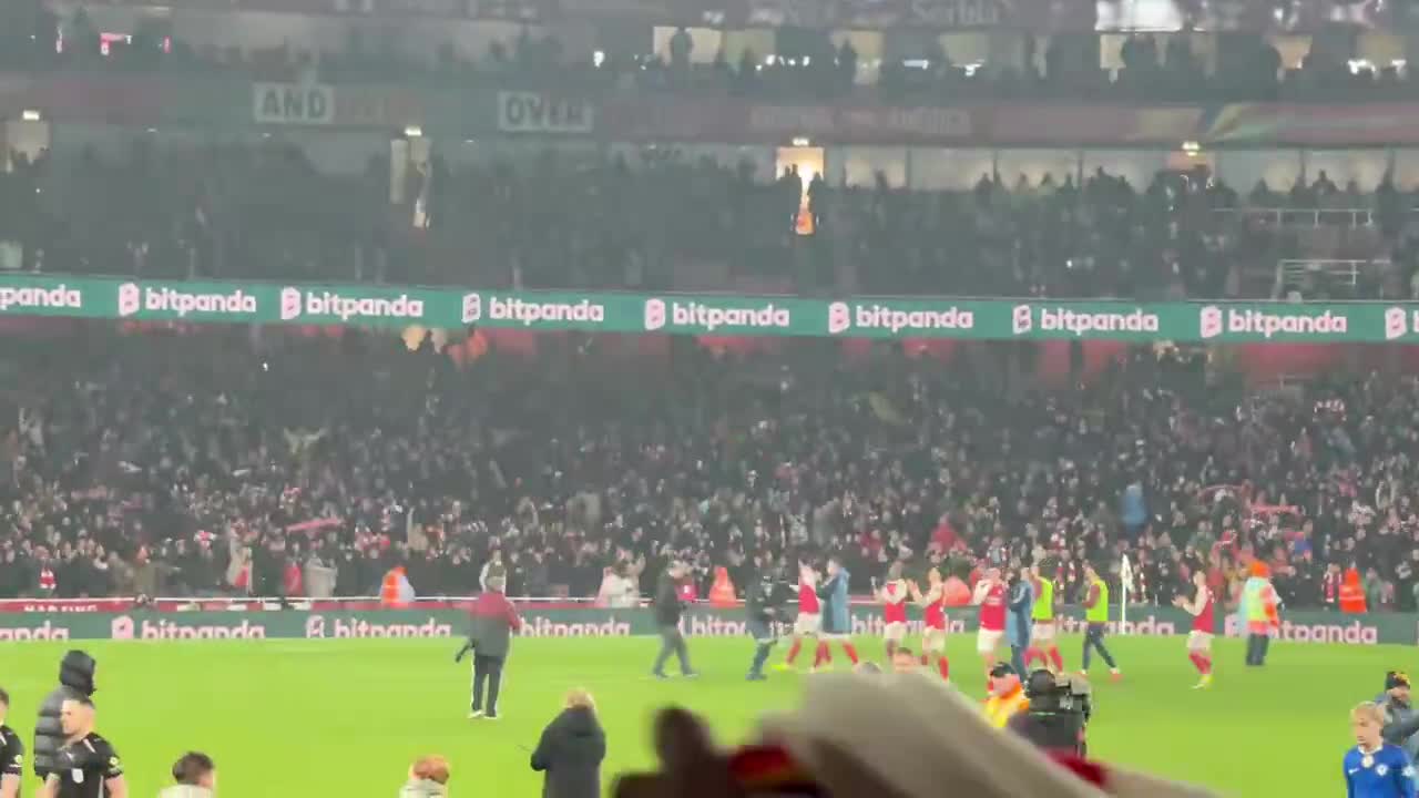 Arsenal fans singing for Kai Havertz- ...