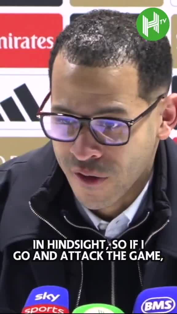 Liam Rosenior reacts to Paul Merson's he...