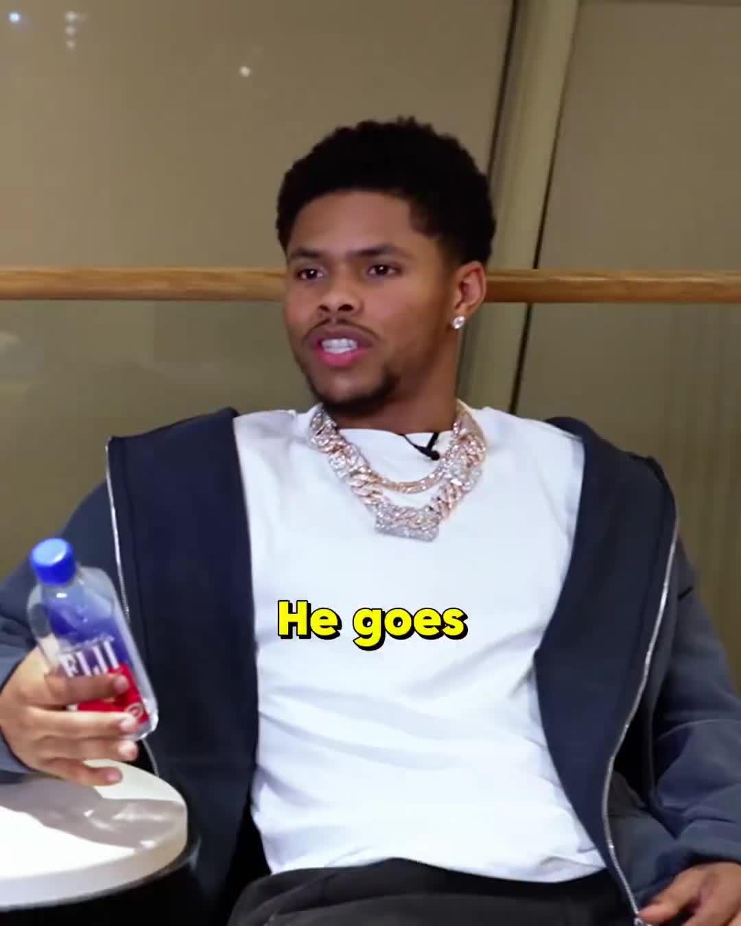 Shakur Stevenson couldnt stop laughing ...