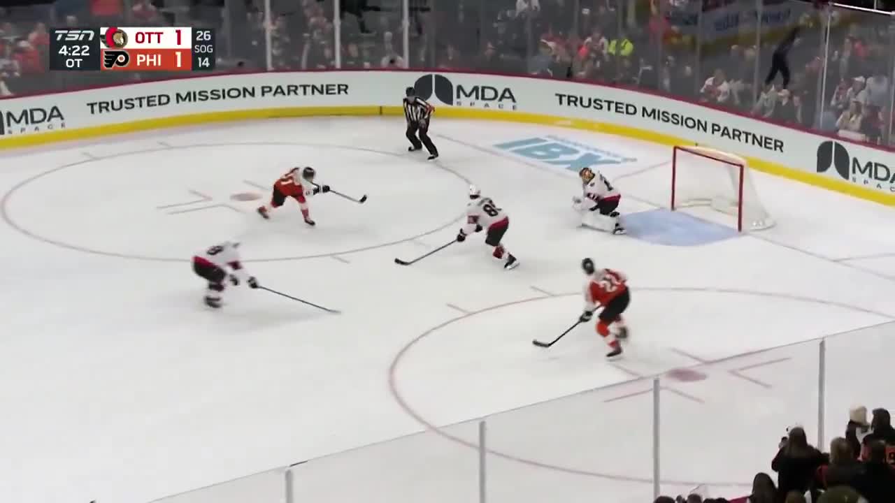 TIM STUTZLE WITH A BEAUTIFUL MOVE FOR TH...