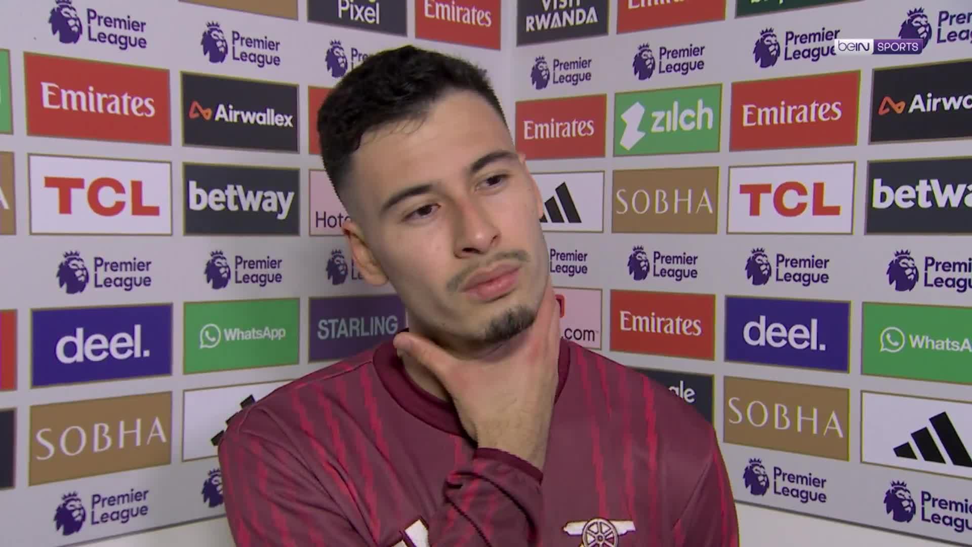 Gabriel Martinelli- -I want to score, I ...