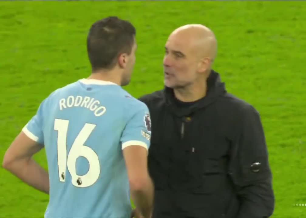 Pep and Rodri at FT. Look at these two...