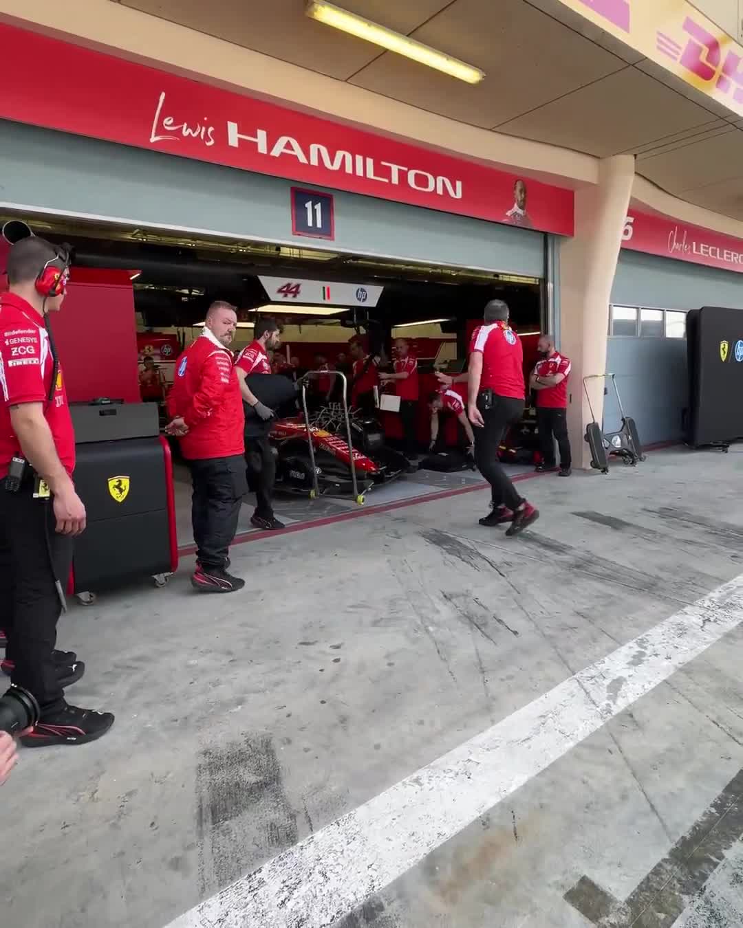 Our Bahrain pre-season test is underway!...