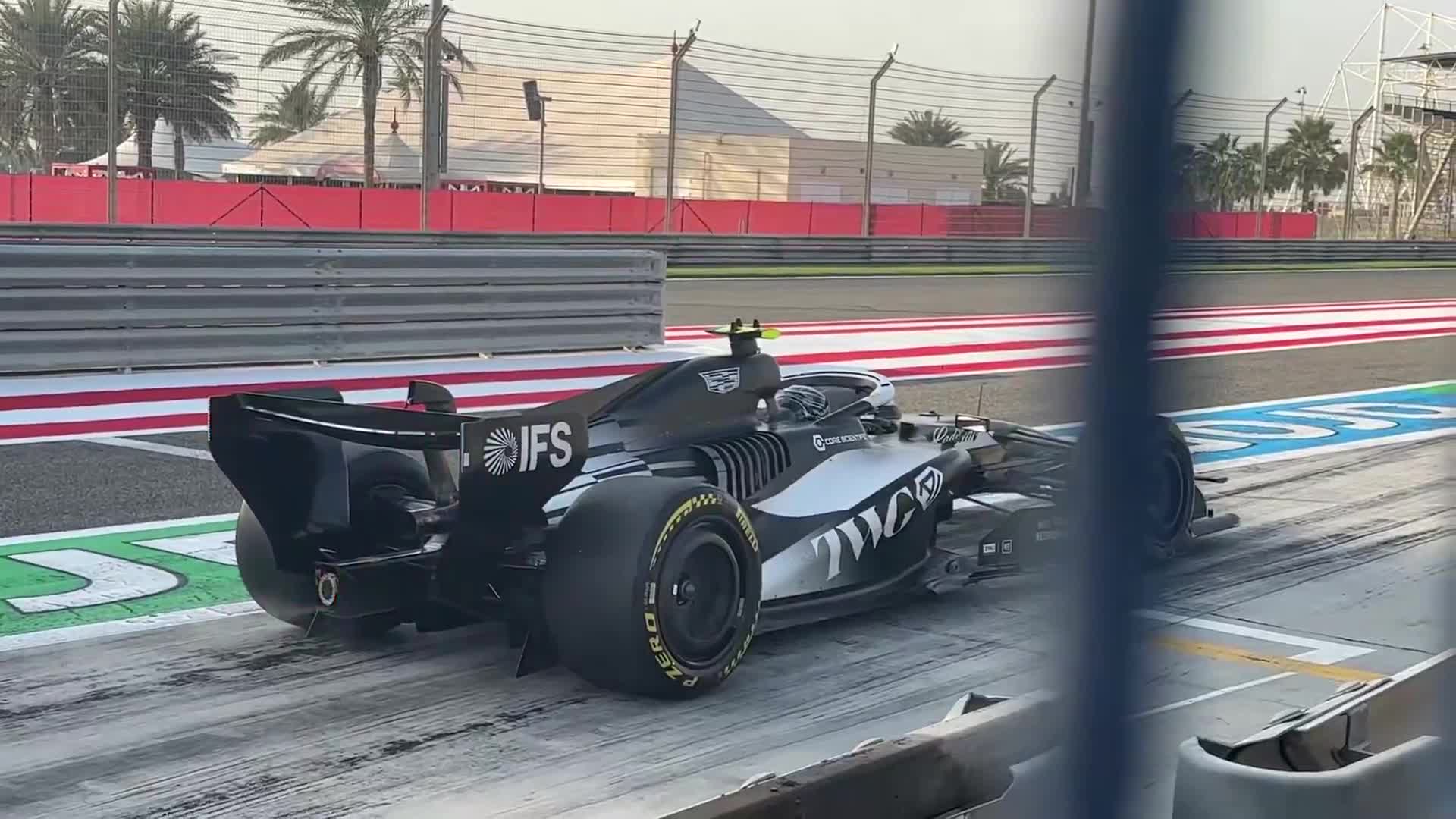 Valtteri Bottas (Cadillac) practice star...