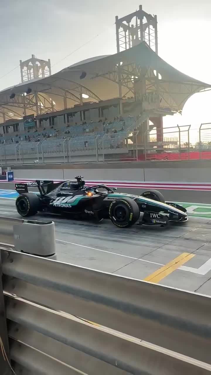 George did a practice start 