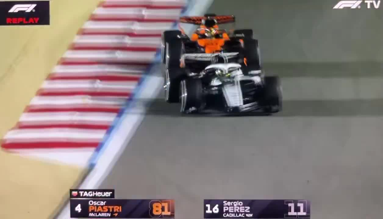 HAY TIRO! Entre Oscar y Checo hahahah (o...