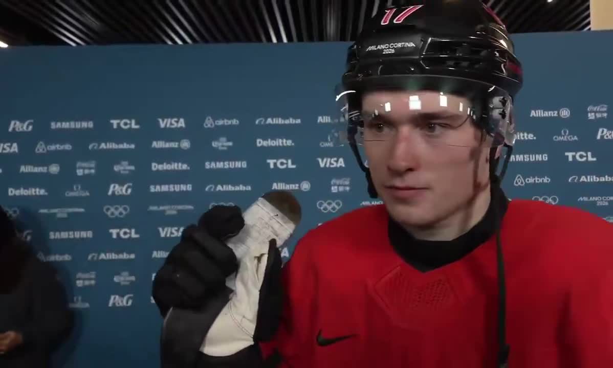 Macklin post game interview.