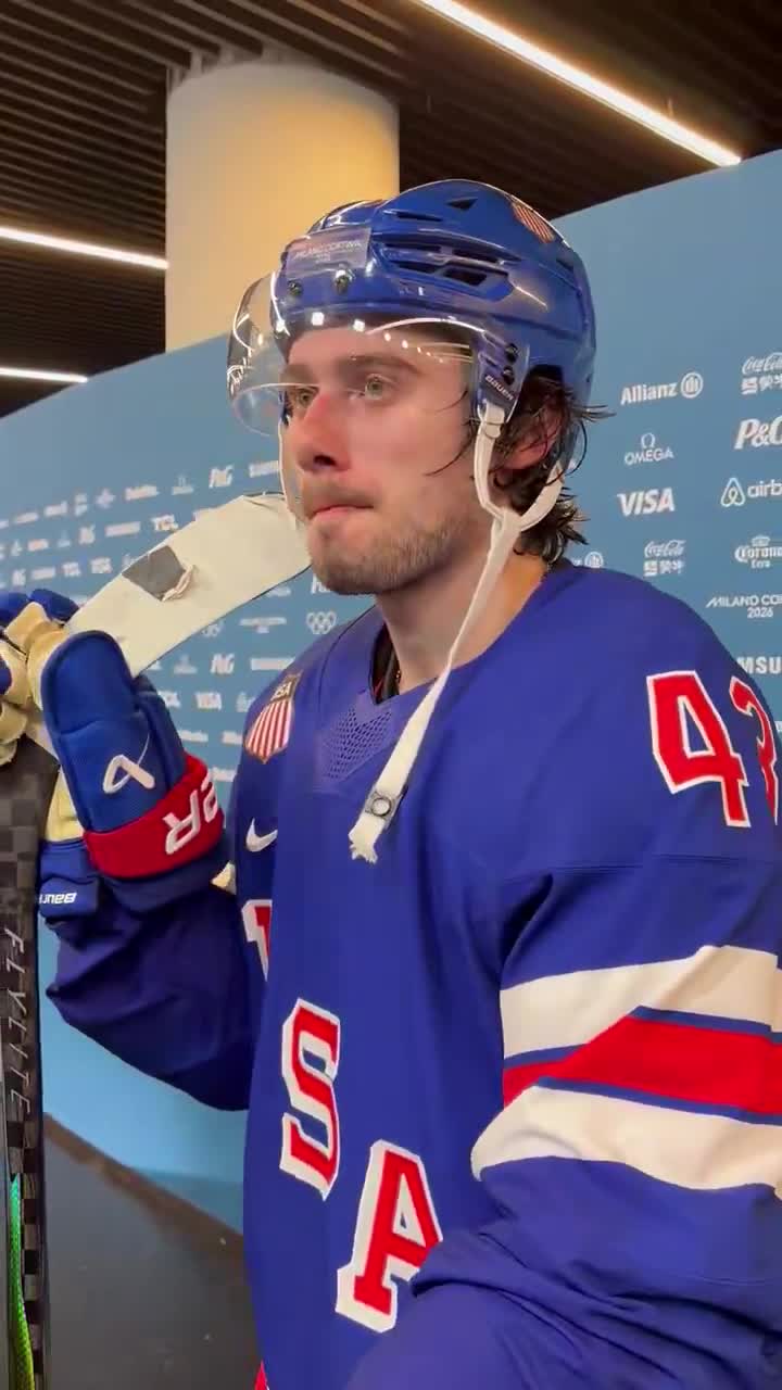 Quinn Hughes spoke with @NBCNews immed...