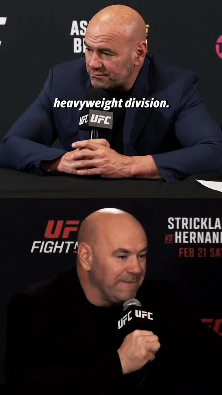 Dana White completely changed his mind on Alex Pereira moving to heavyweight