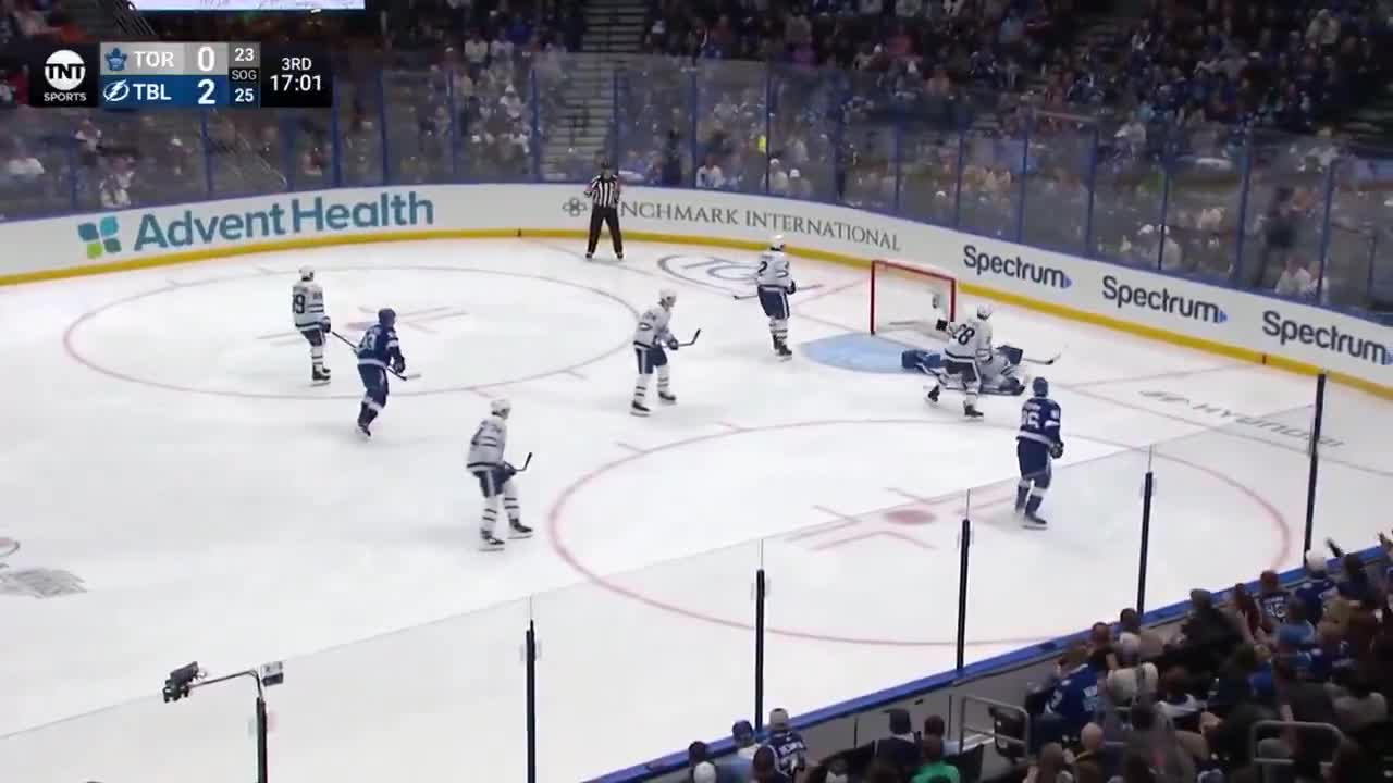Kucherov had a goal and assist disallowed in the 1st period due to offsides.