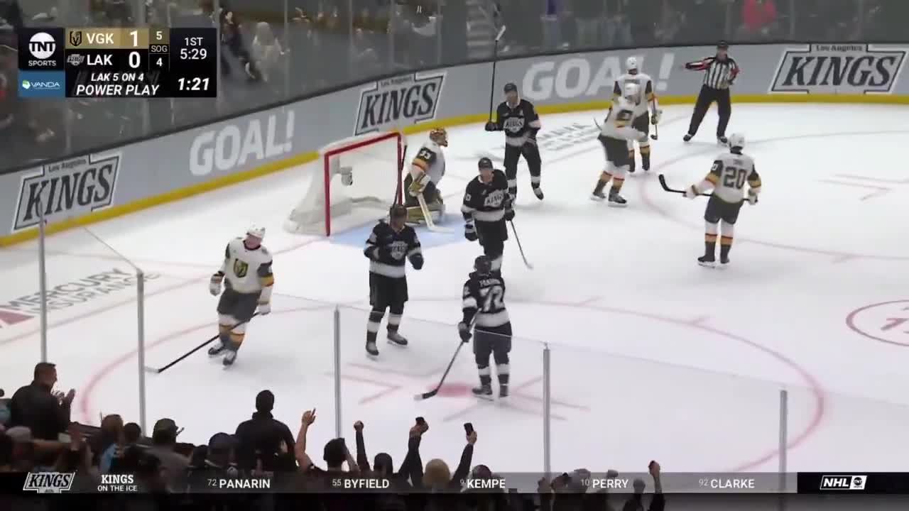 PANARIN WITH THE SHOT PASS, IT HITS BYFI... (1)