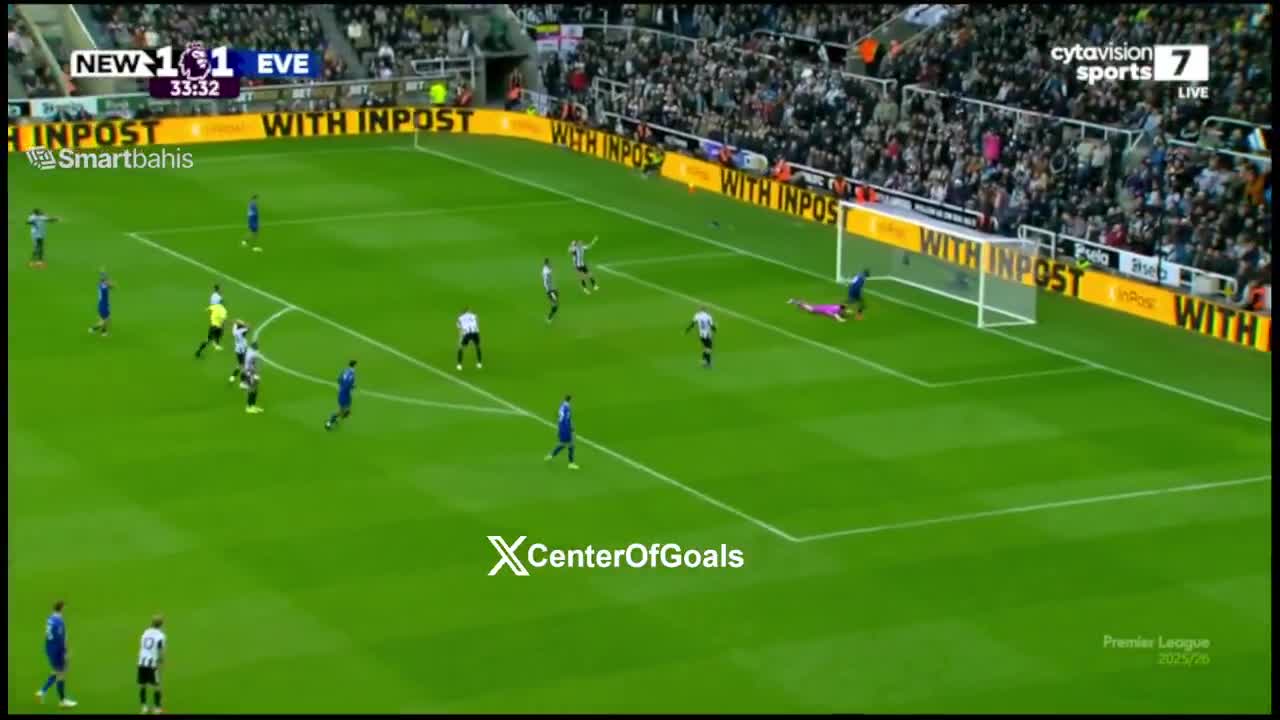 Beto retakes the lead Newcastle 1-2 Ev...