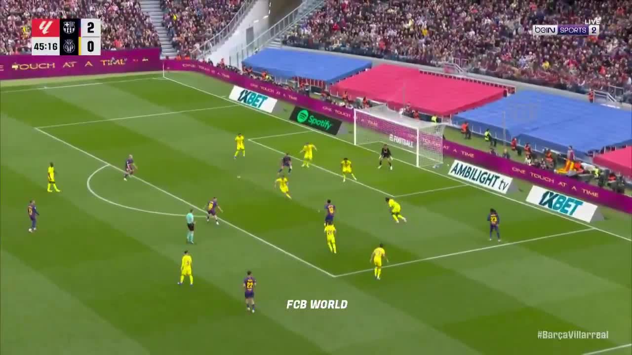Lamine Yamal with a chance to score his ...