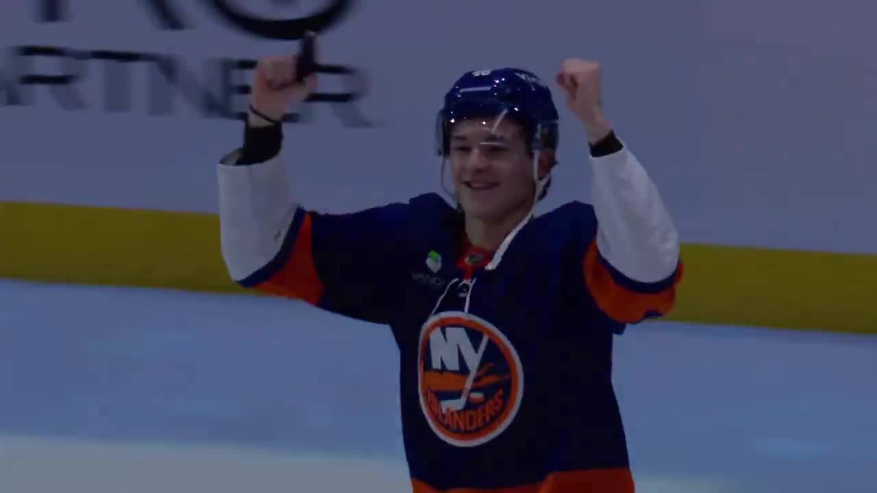 All smiles for Matthew Schaefer after be...