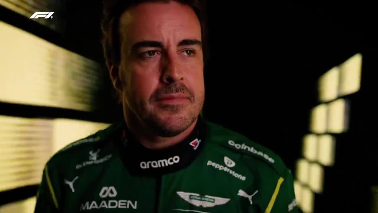 Alonso en el video de la F1 titulado