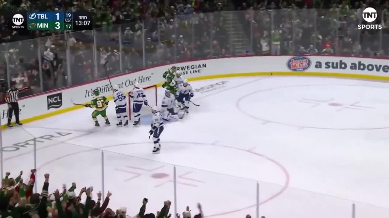 QUINN HUGHES RIGHT DOWN THE MIDDLE AND T...