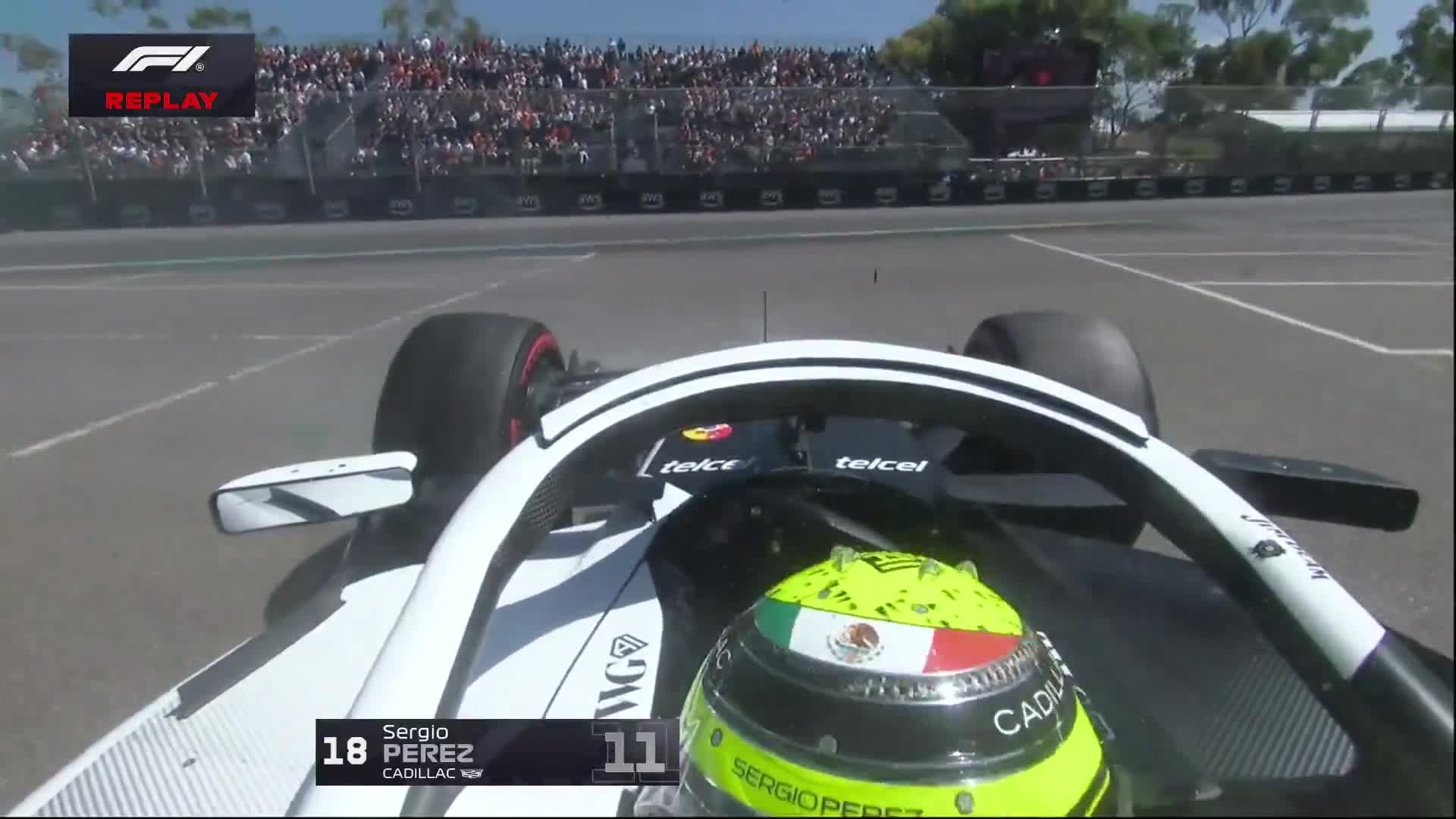 Getting in a spin! Checo Perez goes fo... (1)