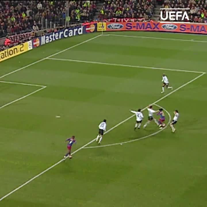 On this day 20 years ago, Ronaldinho scored a great goal against Chelsea