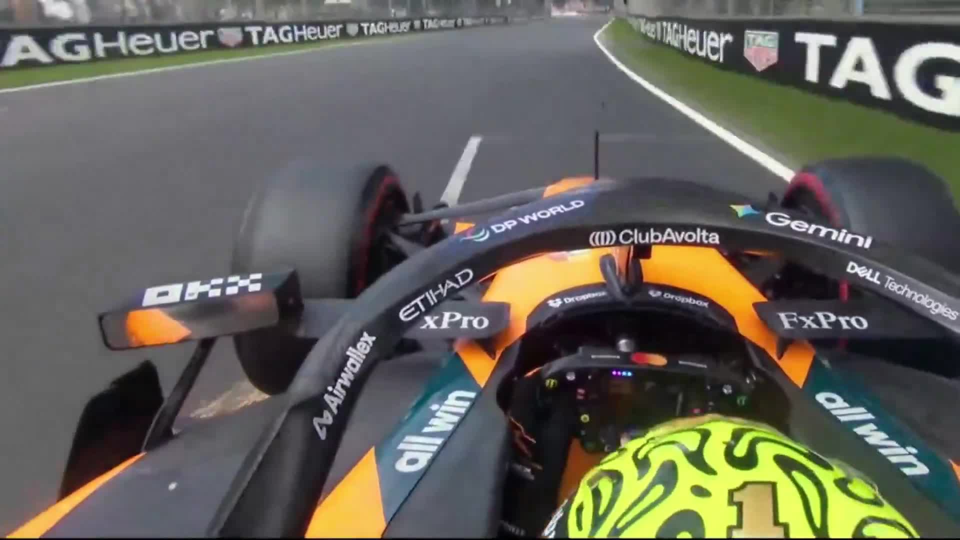 the sparking from his broken wing during...