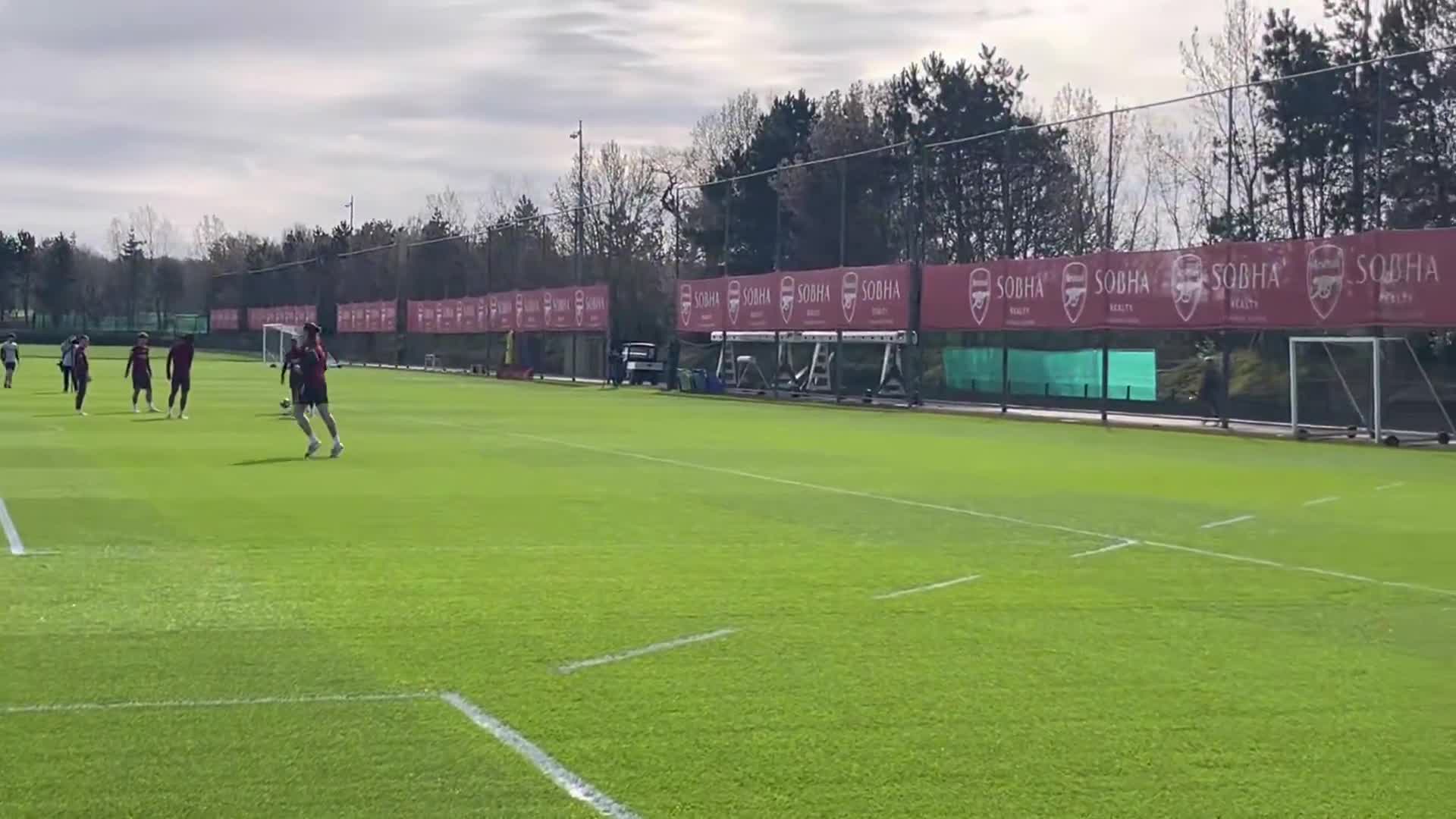 Saliba and Calafiori also involved in to...