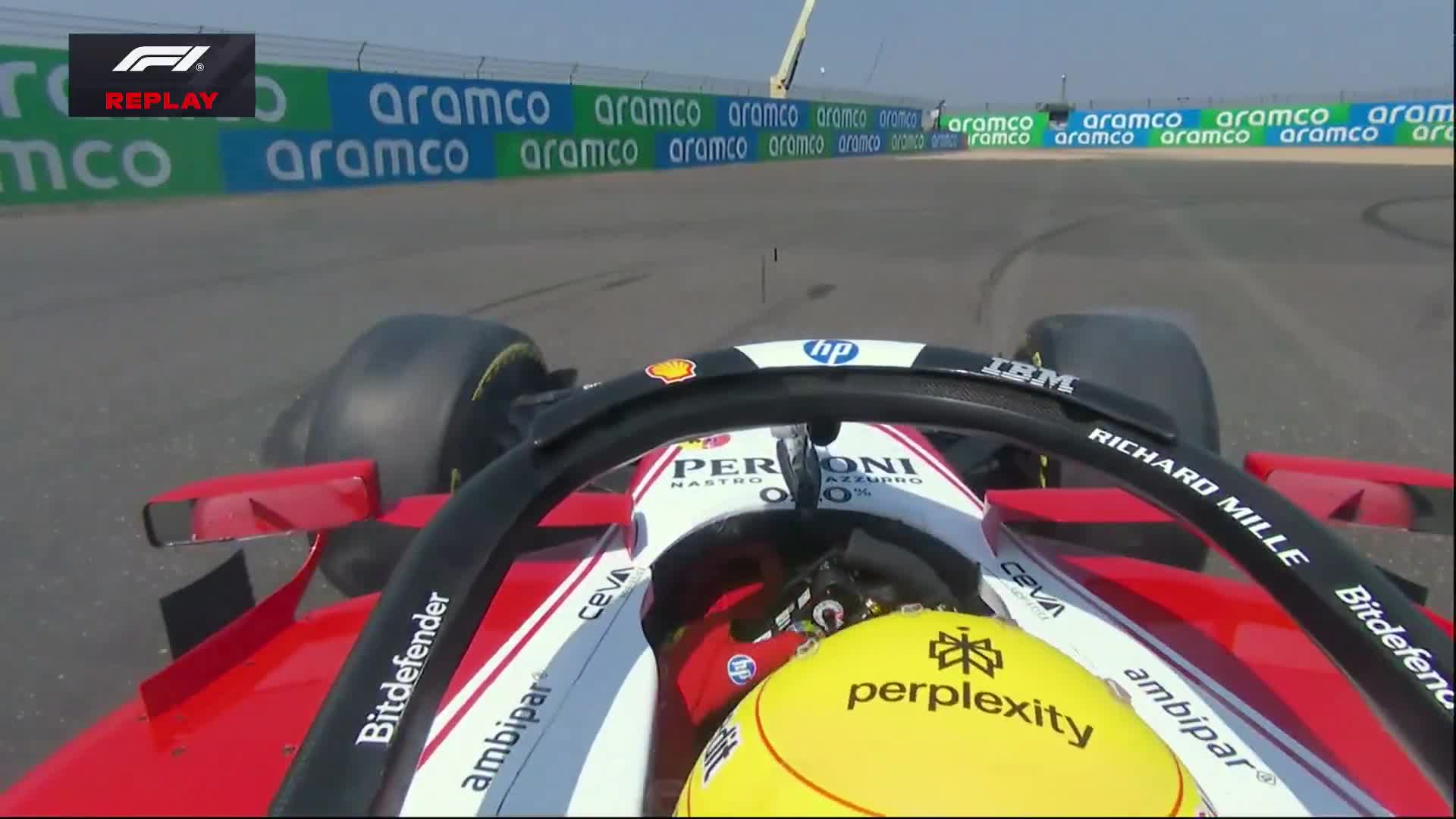 Lewis Hamiltons spin.