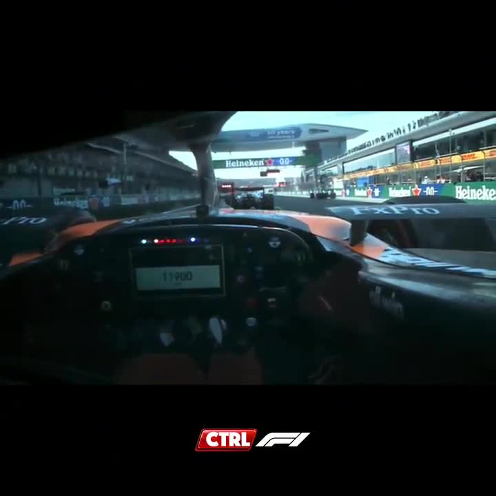 Helmet cam de Lando Norris pendant qu'il... (1)